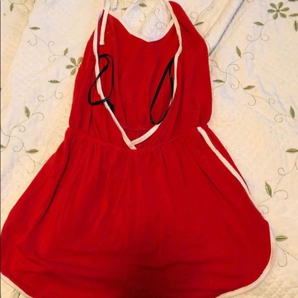 Red romper - Picture 2 of 2